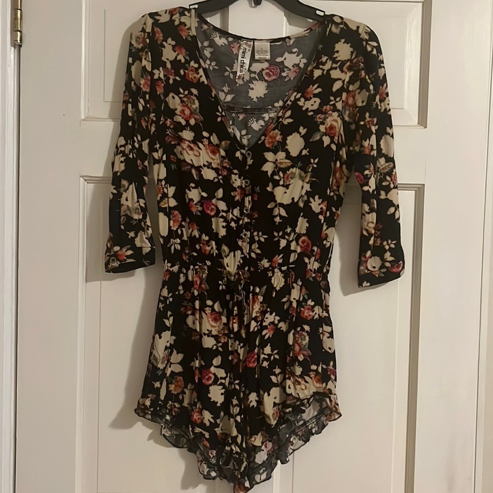 Floral romper